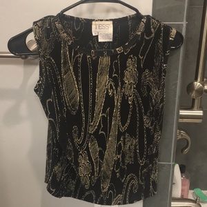 Fancy sleeveless top